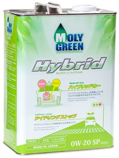Масло моторное MOLYGREEN HYBRID SP 0W-20 (4,0l)
