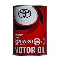 TOYOTA Масло моторное 0W20 SP 1L Ж/Б