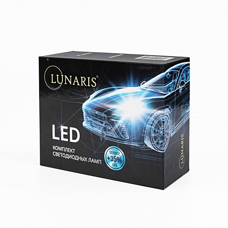 Комплект ламп светодиодных LUNARIS H11 9-36V 6500K 18W 1500lm (LED V1-H11)